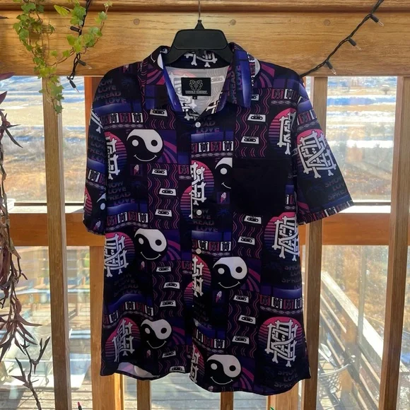 GRiZ Wobble Factory button up - Picture 1 of 2